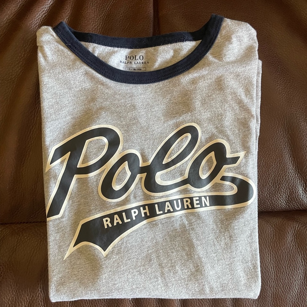 Ralph Lauren varsity script tee